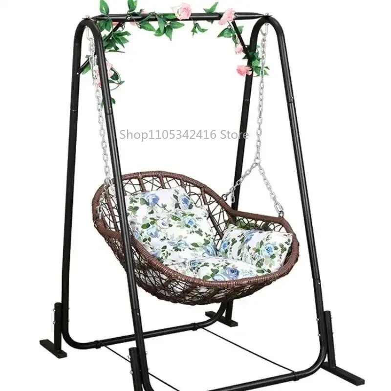 Outdoor Furniture Rattan - 싱글 라탄 행잉 바스켓 의자 어린이