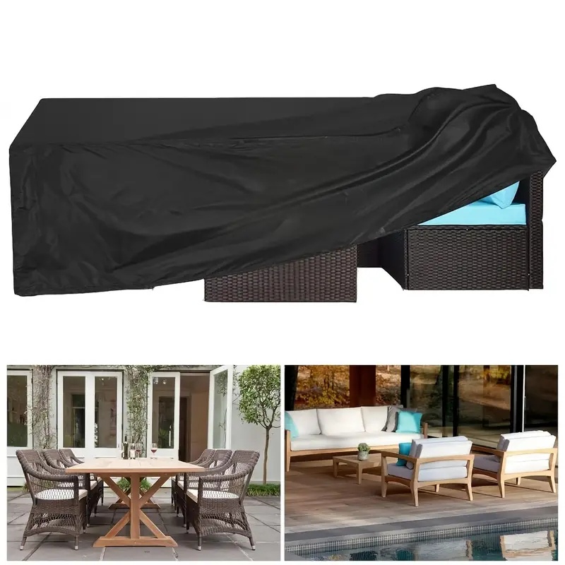 Outdoor Furniture Rattan - 헤비 듀티 방풍 정원 가구 커버