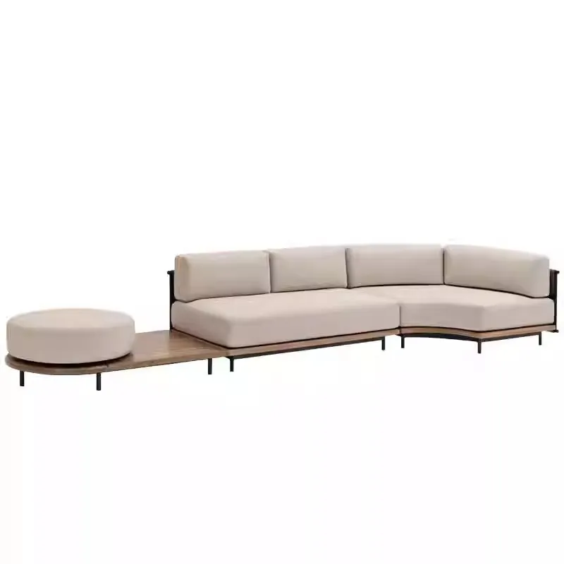 Outdoor Furniture Rattan - 북유럽 스타일 야외 라탄 소파 빌라