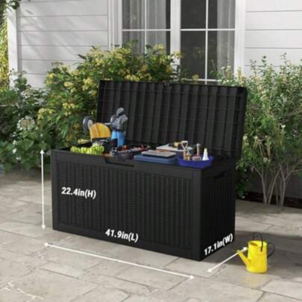 Outdoor Furniture Rattan - 야외용 수납함 데크 박스 방수 라탄