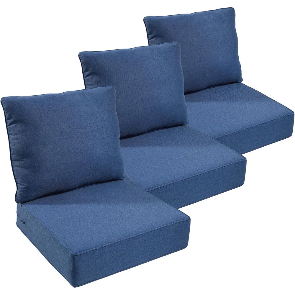 Outdoor Furniture For Patio - 야외용 가구 쿠션, 6인치 두께의 방수