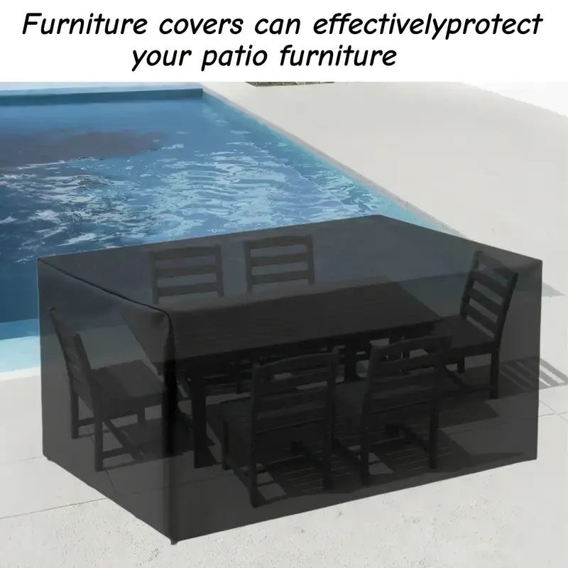Outdoor Furniture Rattan - 헤비 듀티 방풍 정원 가구 커버