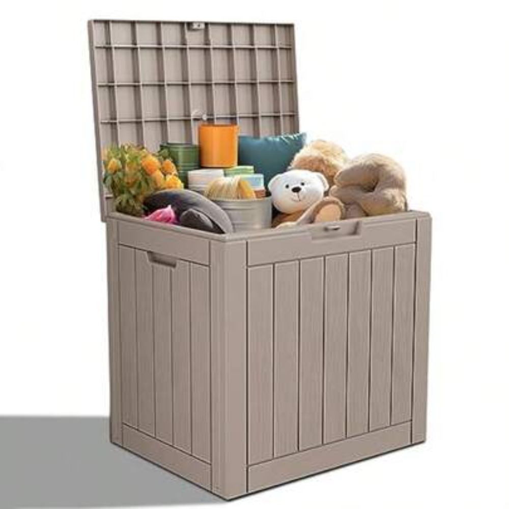 잠금식 레진 데크 박스, 야외용 보관함, 파티오 가구  - Outdoor Furniture Cushion 리뷰 및 가격