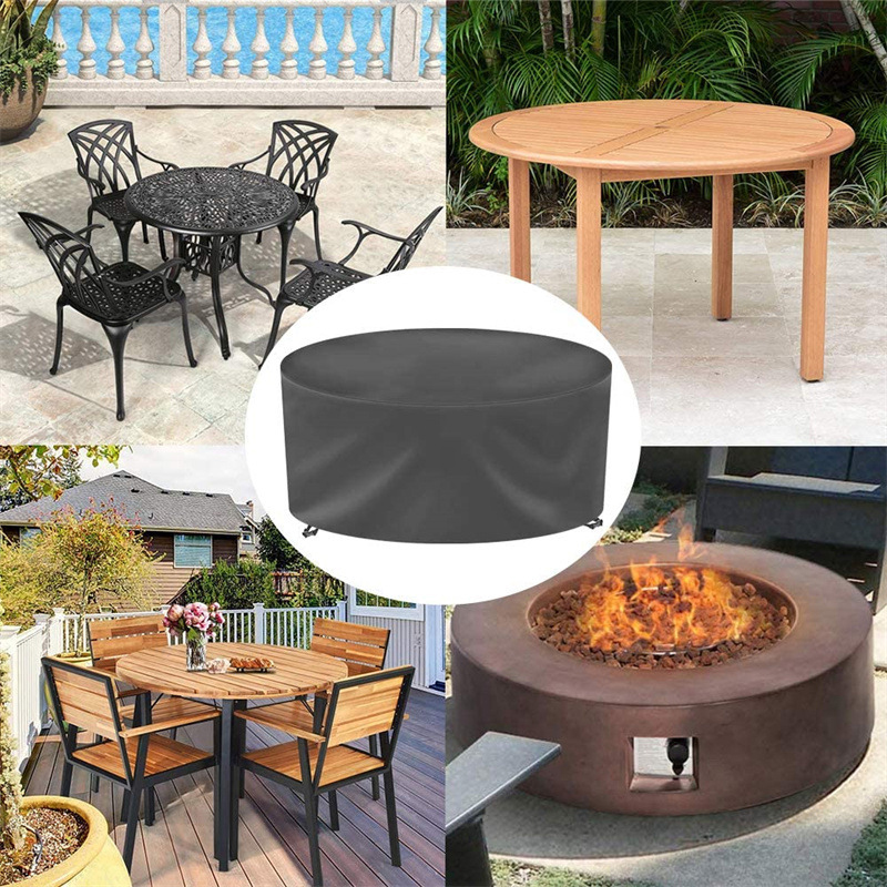 12 사이즈 원형 가구 커버 210D 헤비 듀티 파티오 - Outdoor Furniture For Patio 리뷰 및 가격