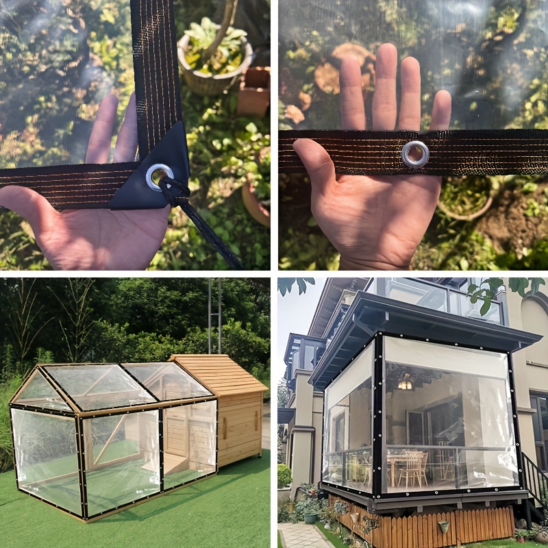 투명 방수포 2*3 4 5 6 7 8 9 10 3m 4 - Sun Sail Shade 리뷰 및 가격