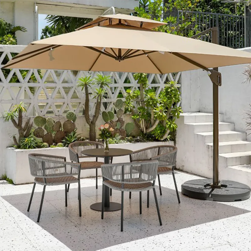 북유럽 스타일 야외 식탁 및 의자 세트 (마당 정원 호 - Outdoor Furniture Dining Set 리뷰 및 가격