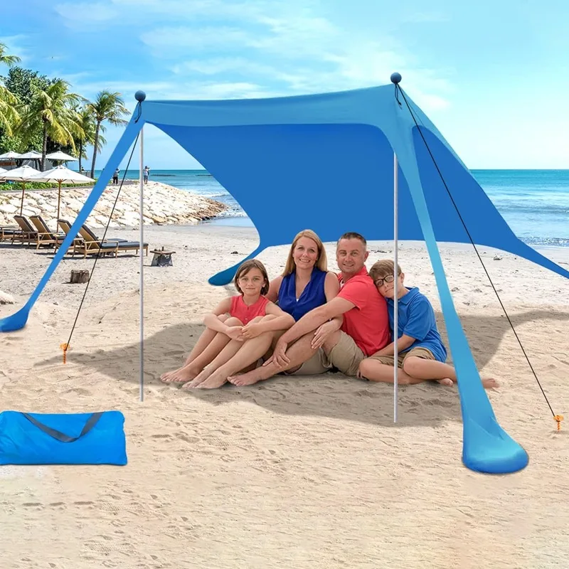 야외 해변 텐트, 자외선 차단 UPF50+, 방풍 휴대 - Sun Sail Shade 리뷰 및 가격