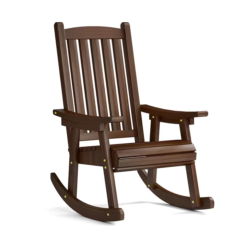 야외 가구 나무 흔들 의자 소박한 미국 컨트리 스타일  - Outdoor Furniture Rocking Chair 리뷰 및 가격