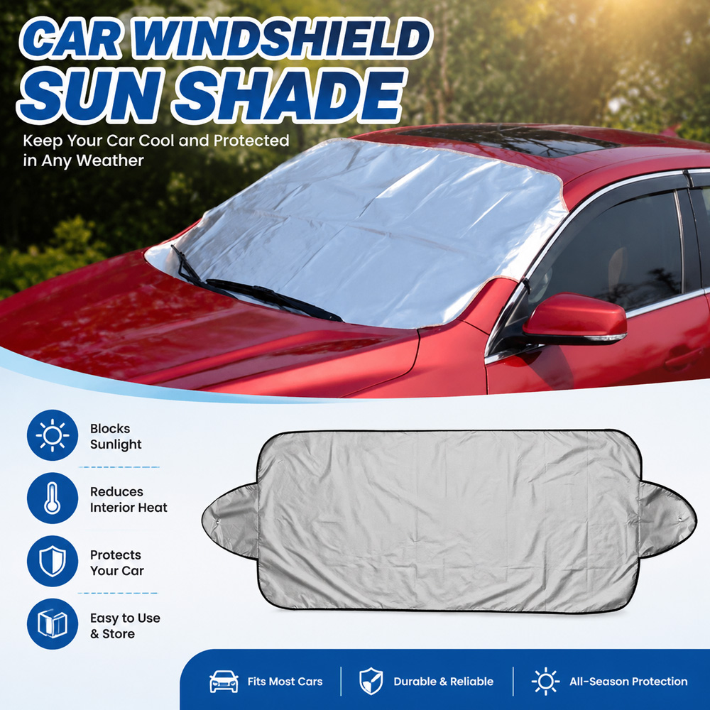 야외 주차 차량 앞유리 보호 커버 효과적인 햇빛 차단  - Sun Sail Shade 리뷰 및 가격