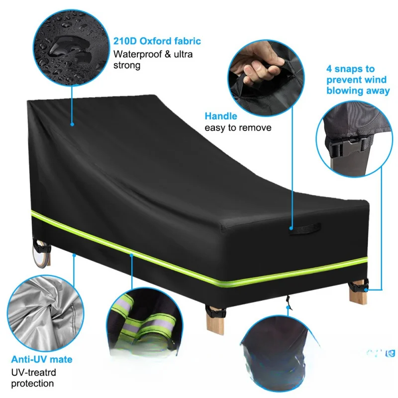 1PC 420D 옥스포드 파티오 벤치 커버 방수 야외  - Outdoor Furniture For Patio 리뷰 및 가격