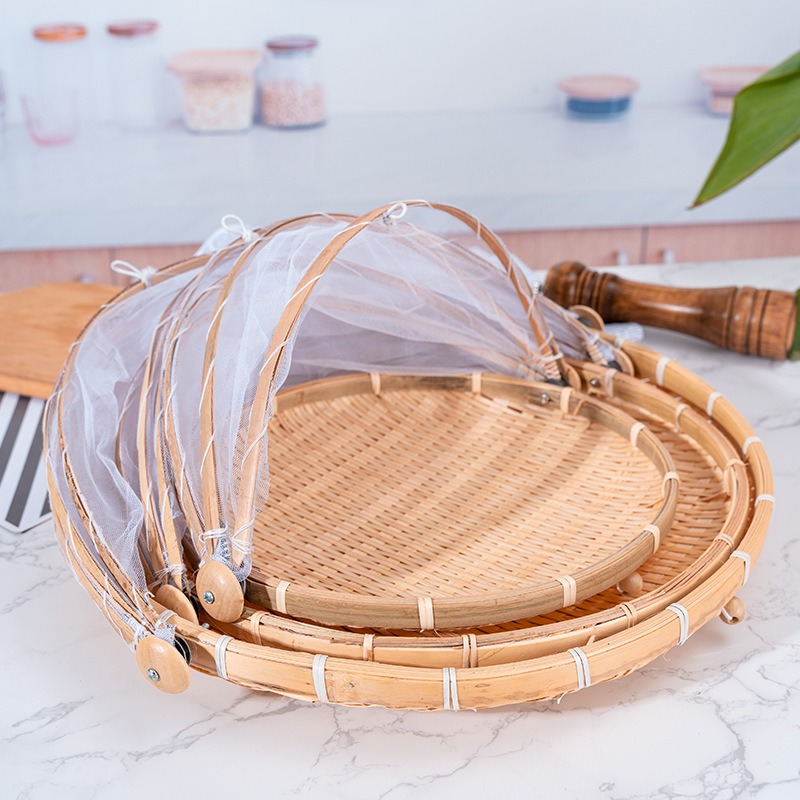 대나무 짠 바구니 모기장 과일 야채 바구니 쓰레받기 텐 - Outdoor Furniture Rattan 리뷰 및 가격