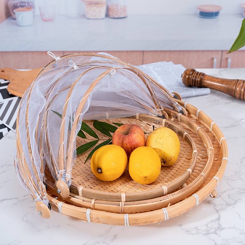 대나무 짠 바구니 모기장 과일 야채 바구니 쓰레받기 텐 - Outdoor Furniture Rattan 리뷰 및 가격