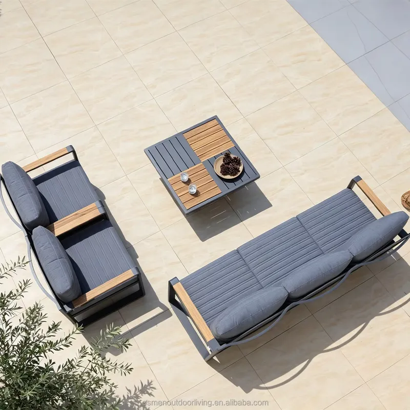 OSMEN PORTOFINO 모던 알루미늄 소파 세트  - Outdoor Furniture Osmen 리뷰 및 가격