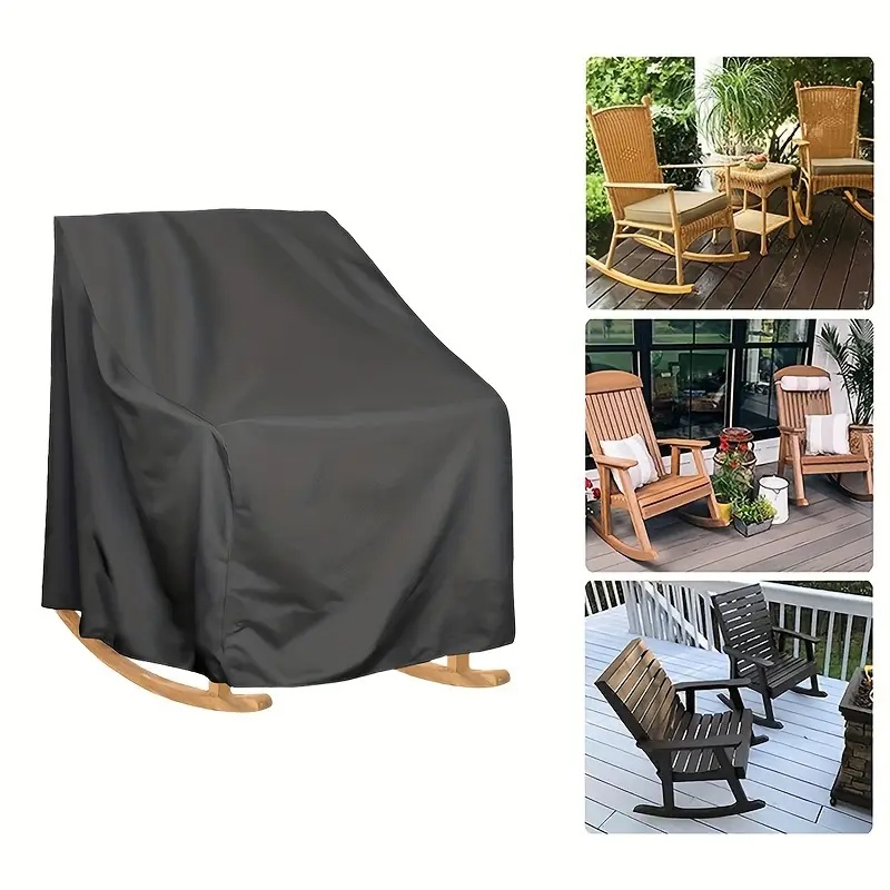 헤비듀티 옥스포드 원단 야외 흔들의자 커버 - 조절 가 - Outdoor Furniture Rocking Chair 리뷰 및 가격