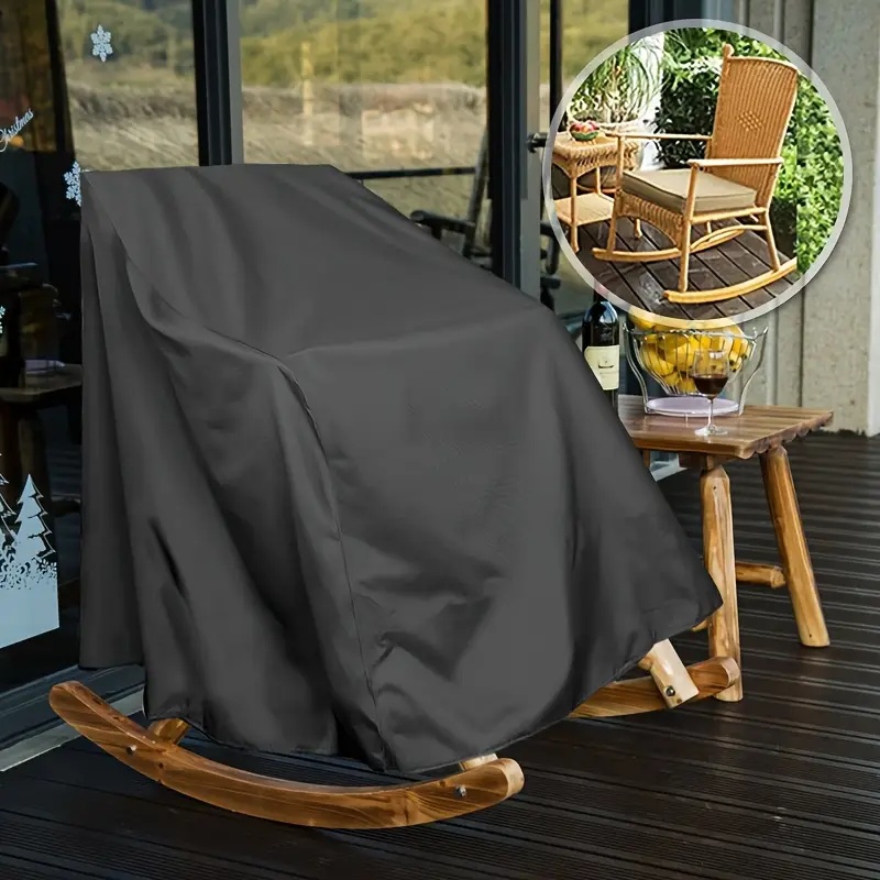 헤비듀티 옥스포드 원단 야외 흔들의자 커버 - 조절 가 - Outdoor Furniture Rocking Chair 리뷰 및 가격
