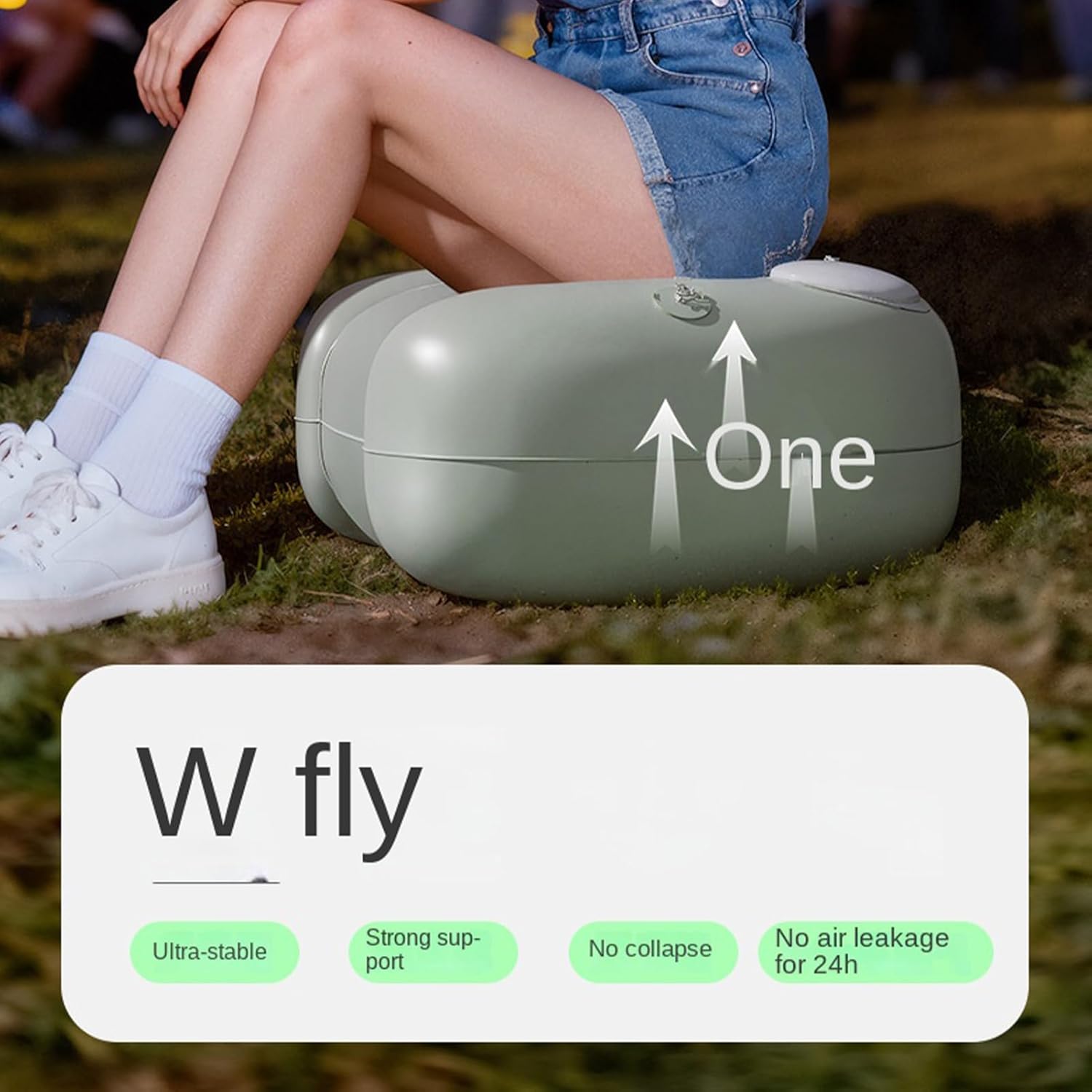 두꺼운 여행용 시트 풍선 벤치 의자 휴대용 쿠션 성인용 - Outdoor Furniture Cushion 리뷰 및 가격