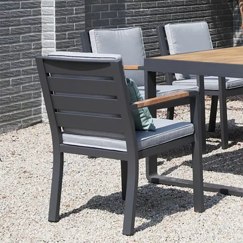 OSMEN PORTOFINO 알루미늄 야외 식탁 의자  - Outdoor Furniture Osmen 리뷰 및 가격