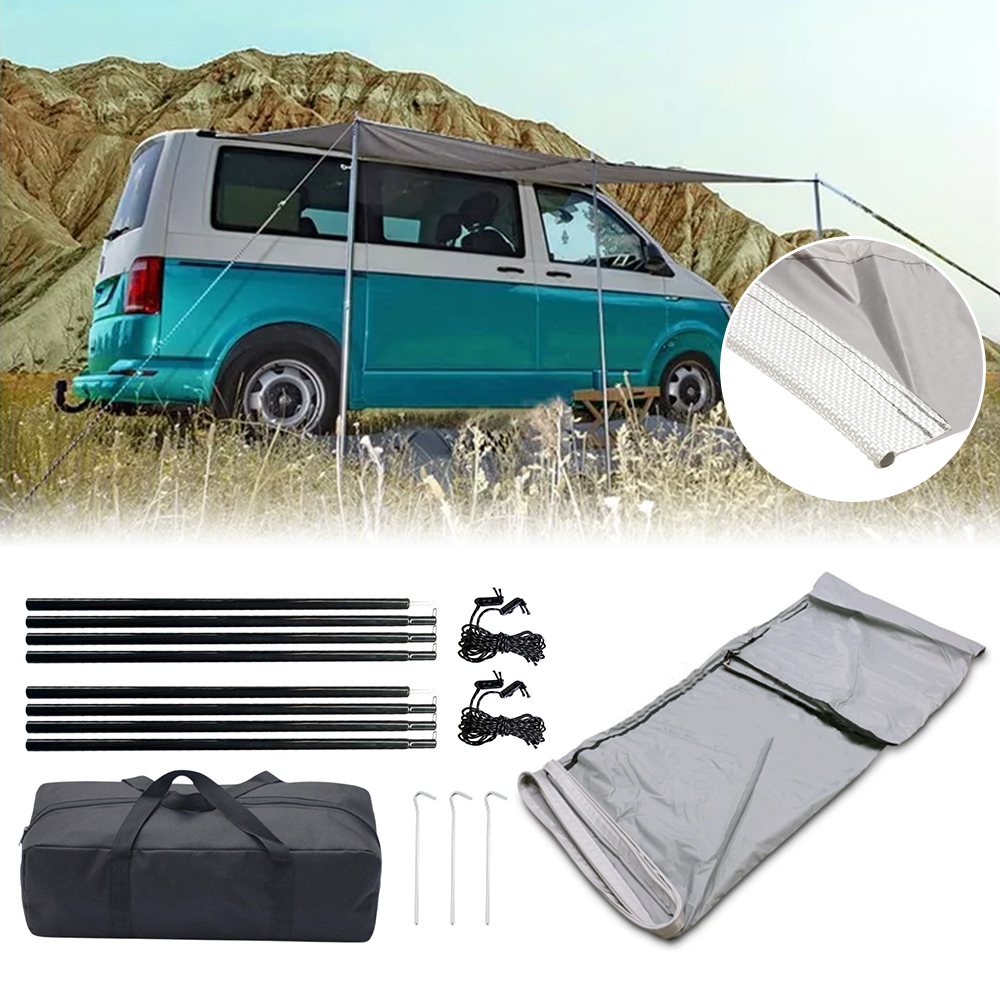 3x2.4m 야외 캠핑 어닝 키트 210D 옥스포드 햇 - Sun Sail Shade 리뷰 및 가격