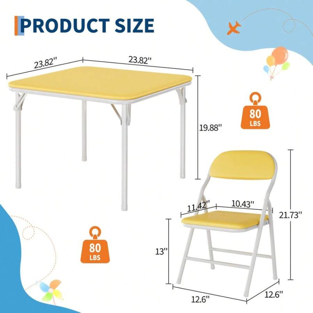 실내외 사용을 위한 접이식 사각 테이블 및 의자 세트, - Outdoor Furniture Dining Set 리뷰 및 가격