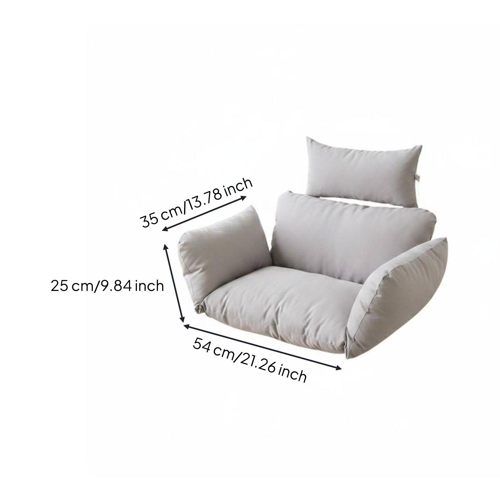 계란형 의자용 탈부착 가능 쿠션 커버, 인체공학적 시트 - Outdoor Furniture For Patio 리뷰 및 가격
